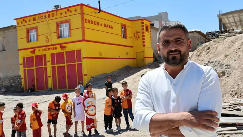 Taraftarın İhtirası: Icardi'nin Ardından Osimhen Hayranlığı Evin Duvarlarına Yansıdı