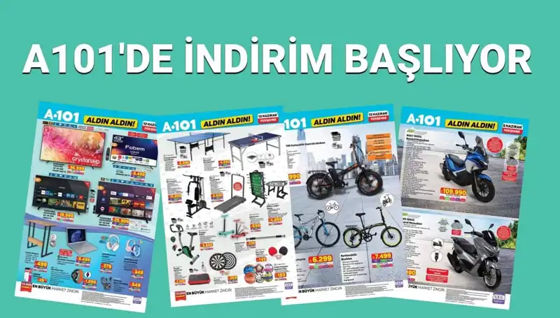 A101 Market 12 Haziran 2025 Aktüel Kataloğu: Yeni Ürünlerle Dolup Taşıyor!