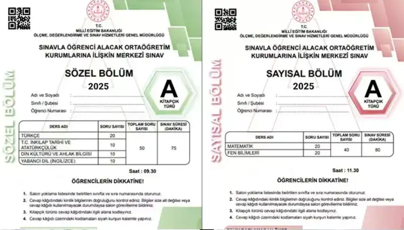 LGS 2025 Sınavı: Soru ve Cevap Anahtarı Ne Zaman Yayınlanacak?