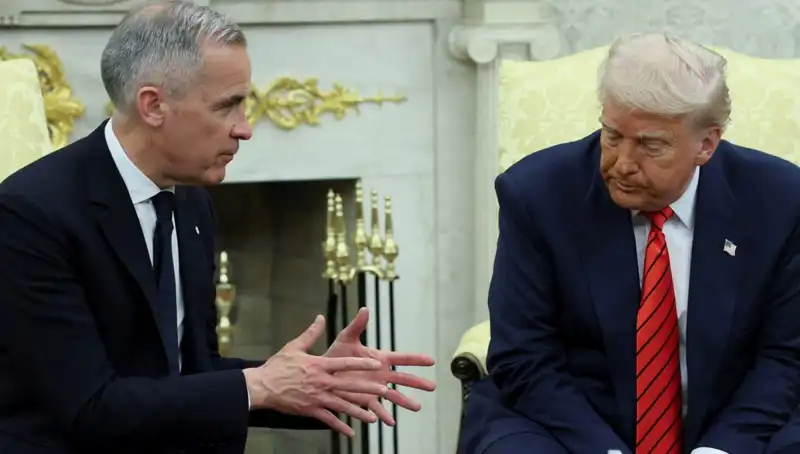Beyaz Saray'da Gerilim Tırmanıyor: Trump'tan Kanada'ya Sert Sözler