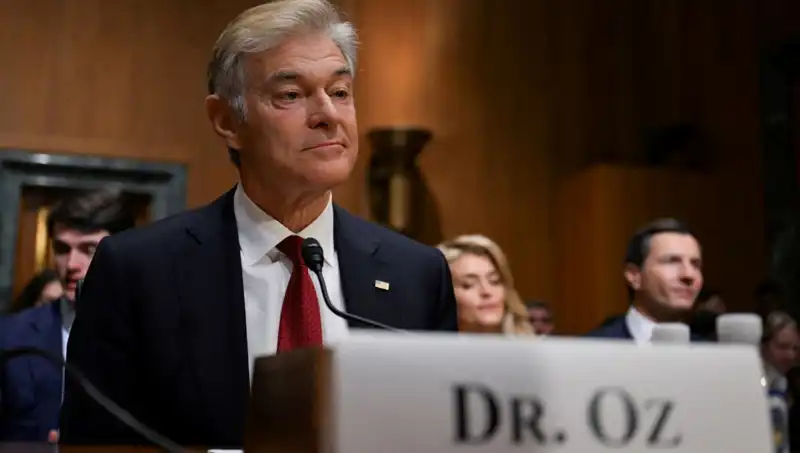 Mehmet Öz, Senato'da Trump Sarısı Saç ile Görücüye Çıktı!