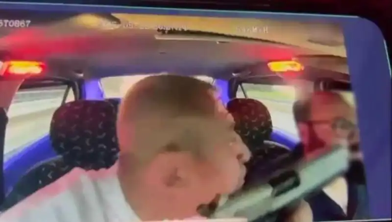 Takside Silah Zoruyla Takip Edilen Yolcunun Korku Dolu Anları