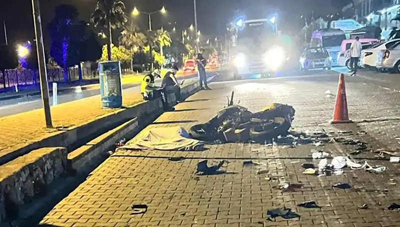 Alanya'da Feci Motosiklet Kazası: Genç Hayatını Kaybetti